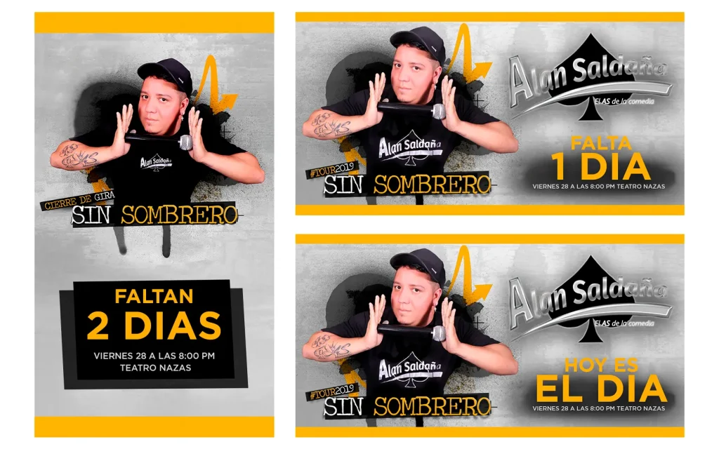 Alan Saldaña Portadas